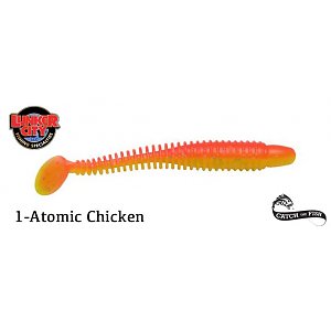 LUNKER CITY 4" Swimming Ribster