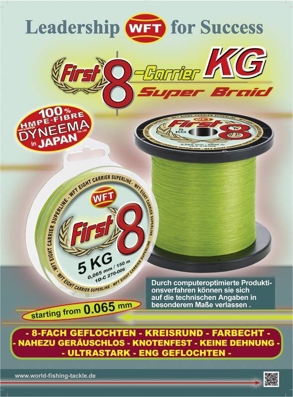Produkt des Monats April – 8-fach geflochtene Schnur